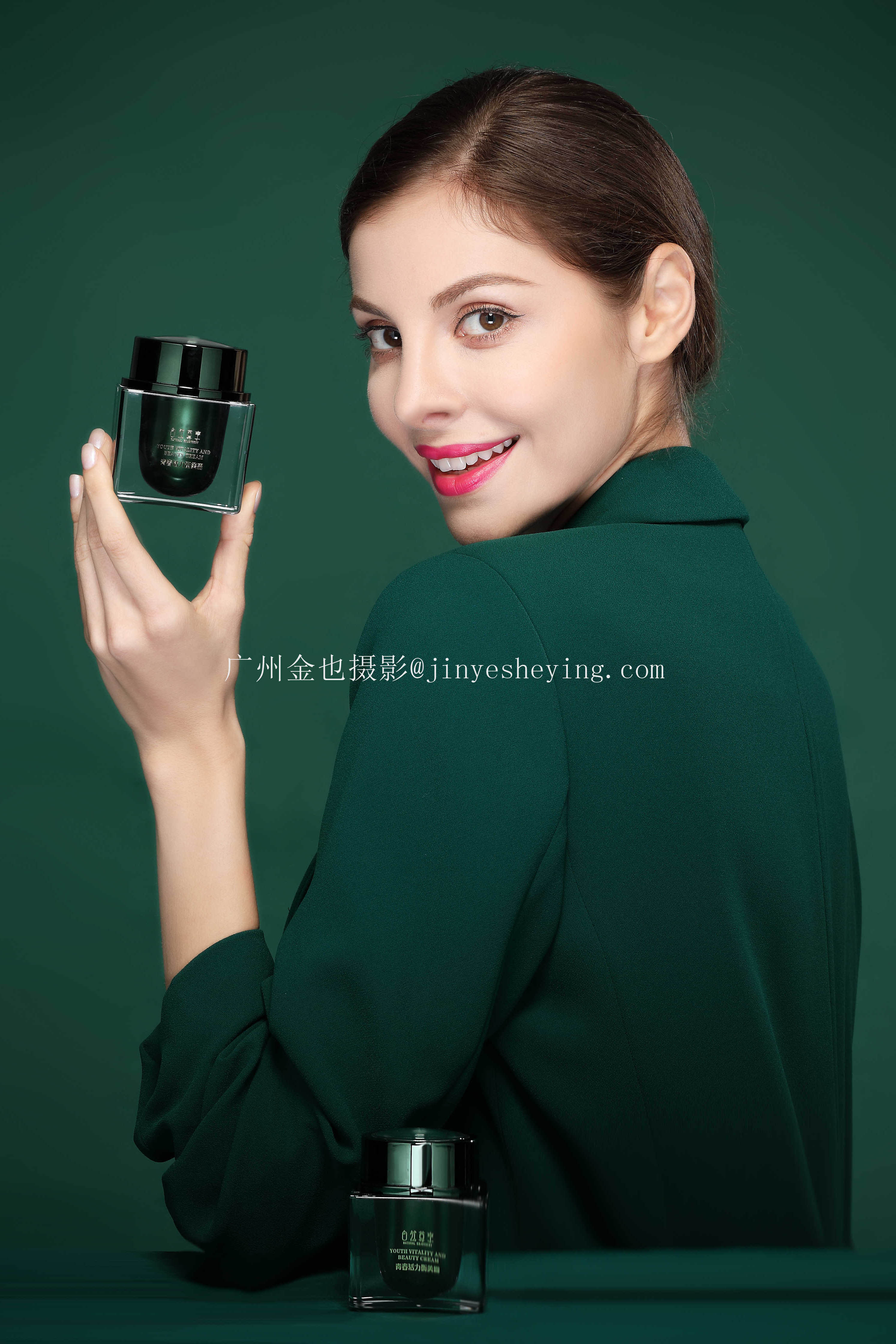 模特化妝品形象拍攝